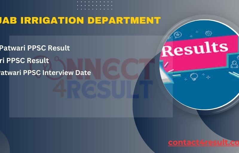 Canal Patwari PPSC Test Result 2024