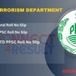 CTD Corporal PPSC Roll No slip