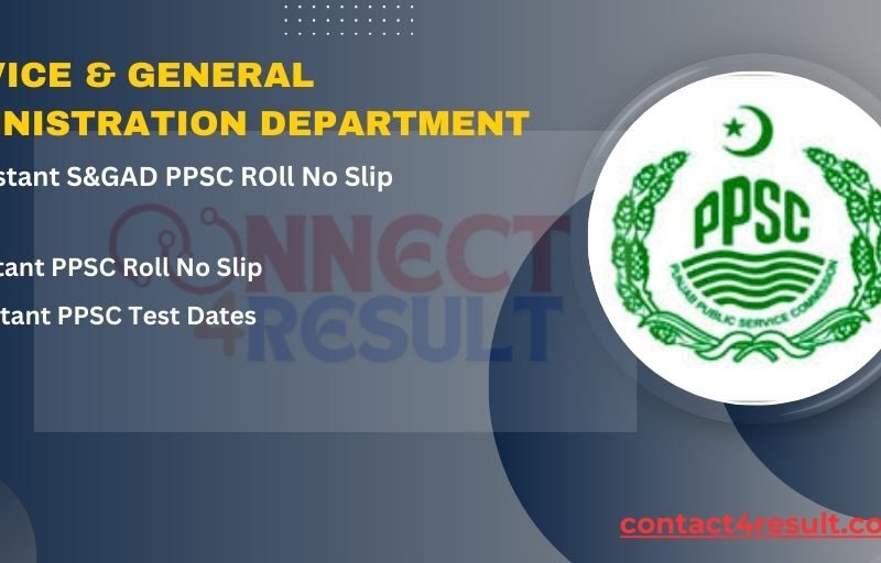 Assistant Jobs PPSC Roll No Slip 2024