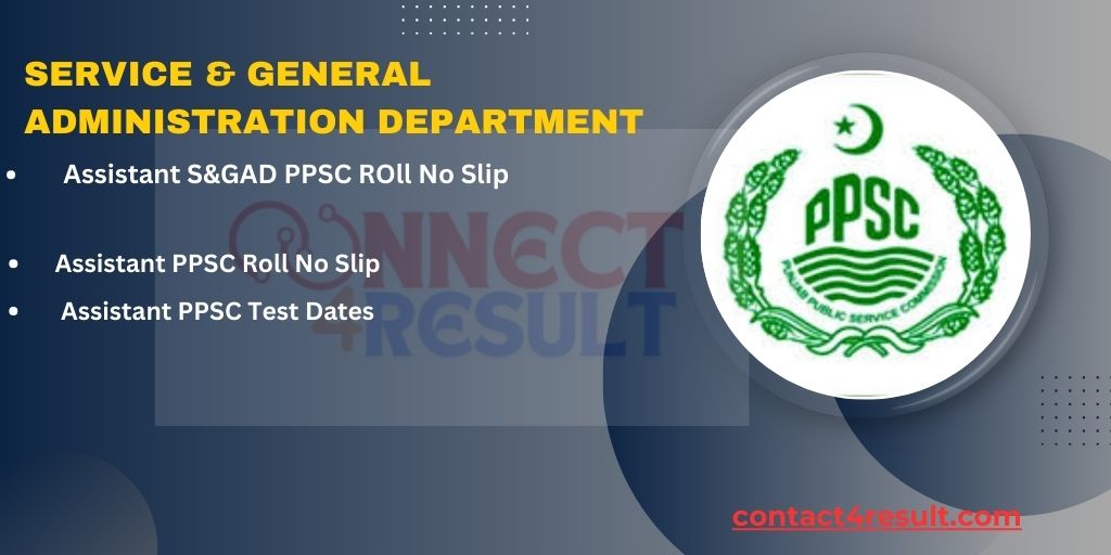 Assistant Jobs PPSC Roll no slip