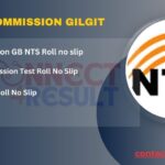 Election Commission GB NTS roll no slip